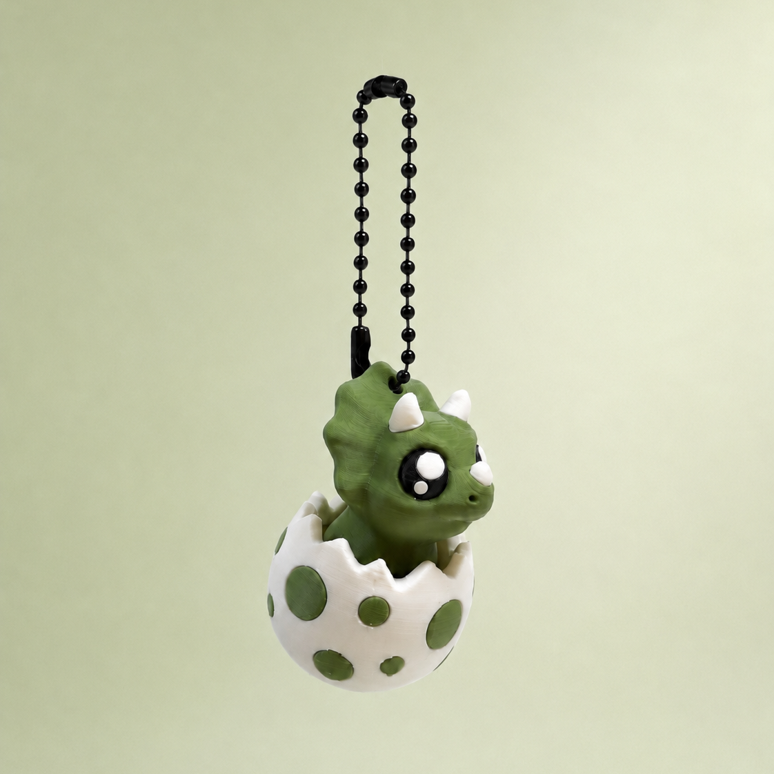Fidget-Clicker Dino Grün Triko – 3D-gedruckt aus PLA, Infillity Schweiz