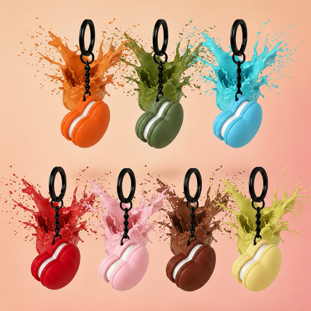 Herz-Clicker mit Farbsplashes